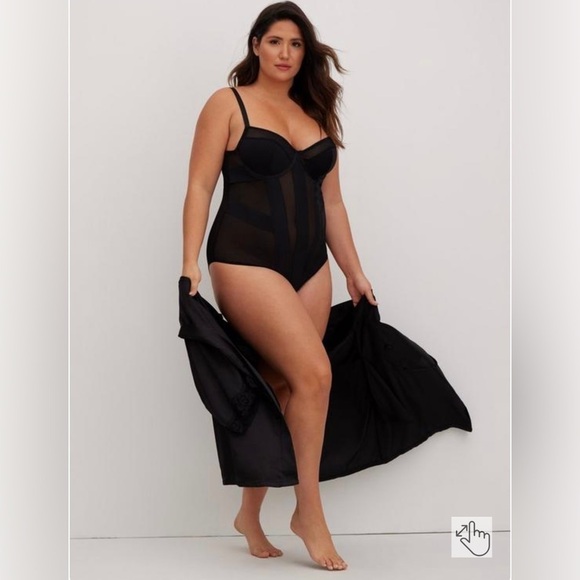 🆕Torrid - Mesh Strappy Bodysuit - Picture 5 of 12